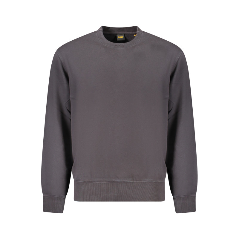 HUGO BOSS MEN&39S BLACK ZIP-UP SWEATSHIRT