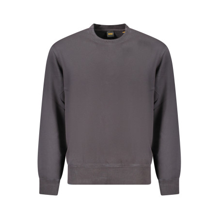 HUGO BOSS MEN&39S BLACK ZIP-UP SWEATSHIRT