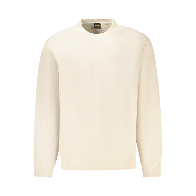 HUGO BOSS SWEATSHIRT WITHOUT ZIP MEN BEIGE