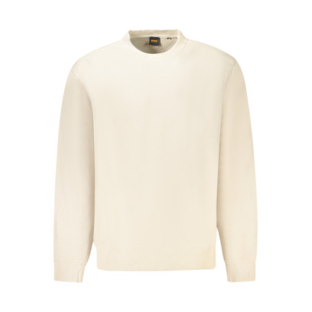 HUGO BOSS SWEATSHIRT WITHOUT ZIP MEN BEIGE