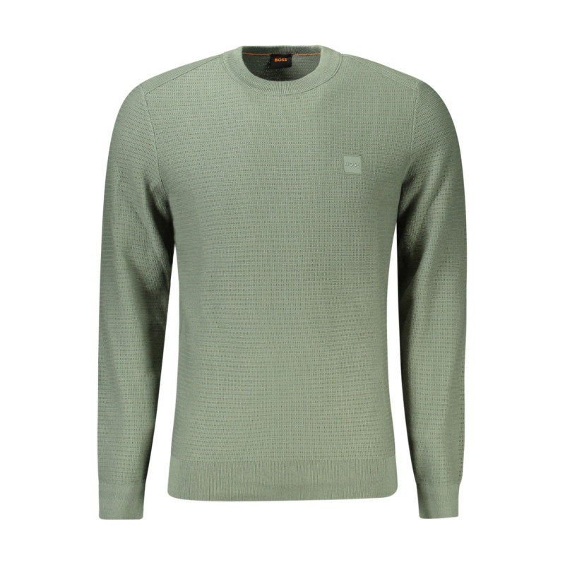 HUGO BOSS HERREN PULLOVER GRÜN