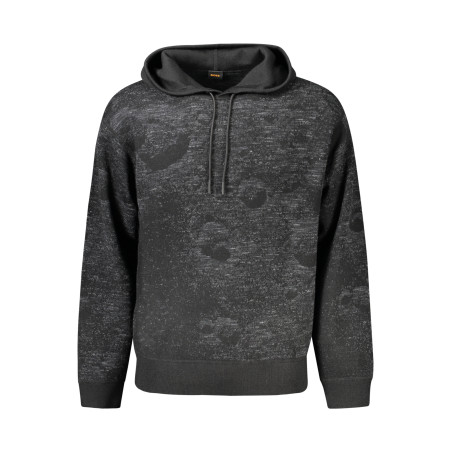 HUGO BOSS HERREN PULLOVER SCHWARZ