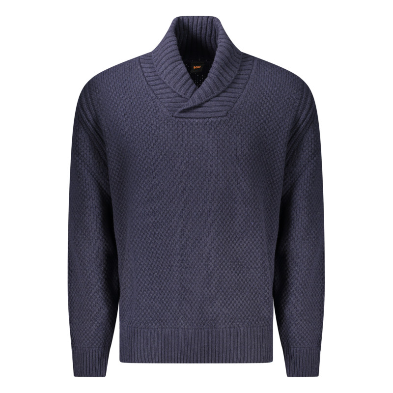 HUGO BOSS HERREN PULLOVER BLAU