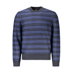 HUGO BOSS HERREN PULLOVER BLAU