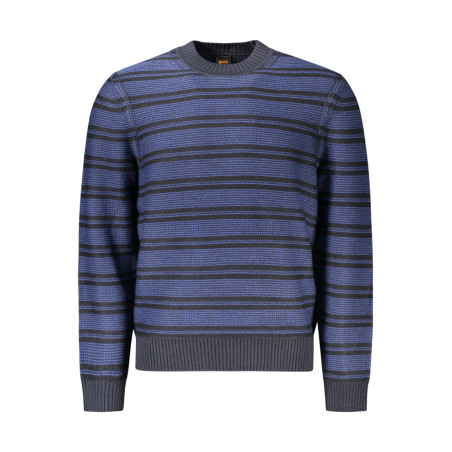 HUGO BOSS HERREN PULLOVER BLAU