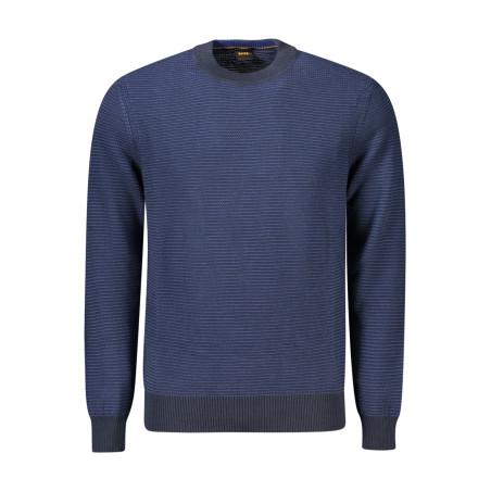 HUGO BOSS HERREN PULLOVER BLAU