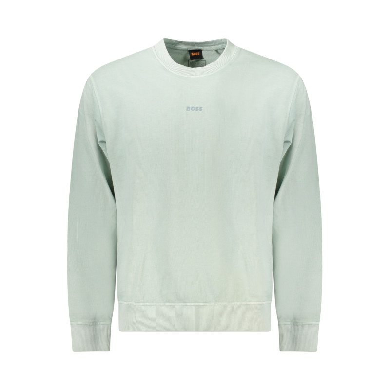 HUGO BOSS FELPA SENZA ZIP UOMO VERDE