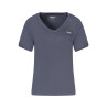 PEPE JEANS T-SHIRT MANICHE CORTE DONNA BLU