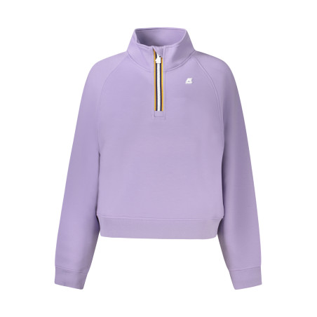 K-WAY SWEATSHIRT WITHOUT ZIP WOMEN PURPLE