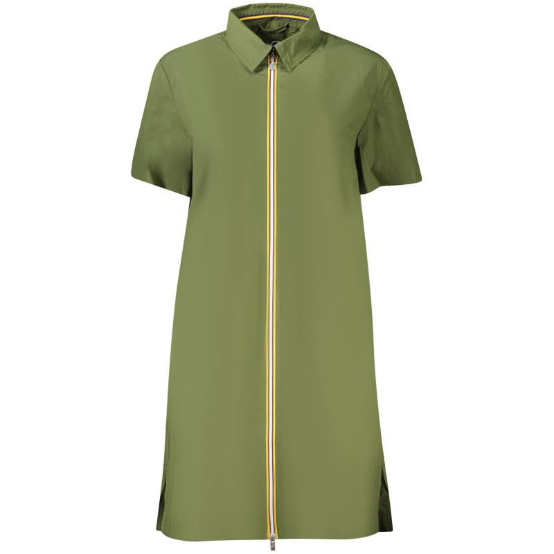 K-WAY KURZES KLEID DAMEN GRÜN