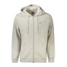 TOMMY HILFIGER MEN&39S ZIP-UP SWEATSHIRT GREY