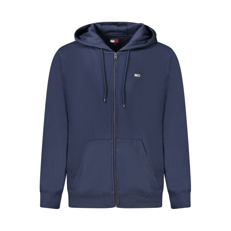 TOMMY HILFIGER FELPA CON ZIP UOMO BLU