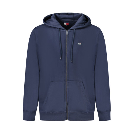 TOMMY HILFIGER FELPA CON ZIP UOMO BLU