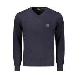 BOSS HERREN PULLOVER BLAU