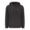 TOMMY HILFIGER FELPA SENZA ZIP UOMO NERO