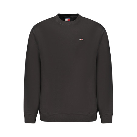 TOMMY HILFIGER FELPA SENZA ZIP UOMO NERO