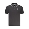 NORTH SAILS HERREN KURZARM POLO SCHWARZ