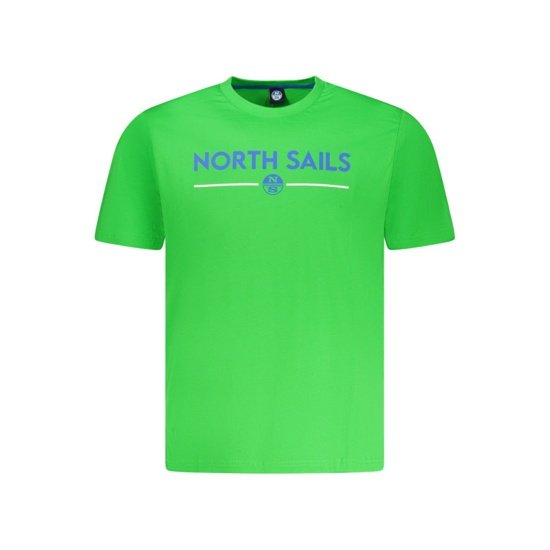 NORTH SAILS T-SHIRT MANICHE CORTE UOMO VERDE