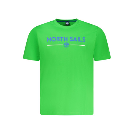 NORTH SAILS T-SHIRT MANICHE CORTE UOMO VERDE