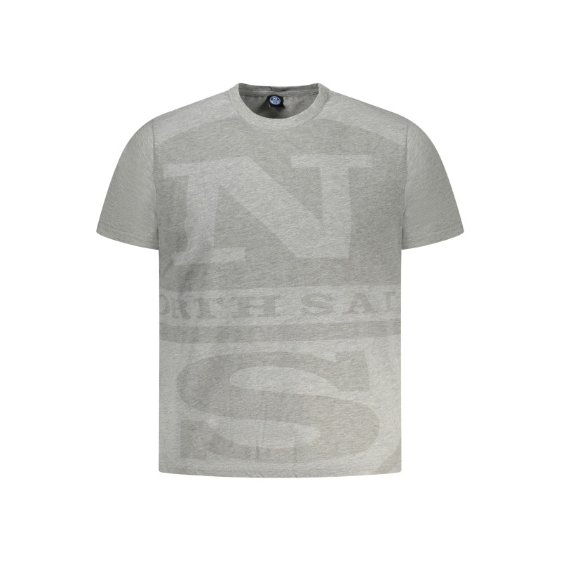 NORTH SAILS T-SHIRT MANICHE CORTE UOMO GRIGIO