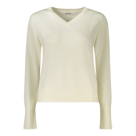 GUESS JEANS WEISSER PULLOVER FÜR DAMEN