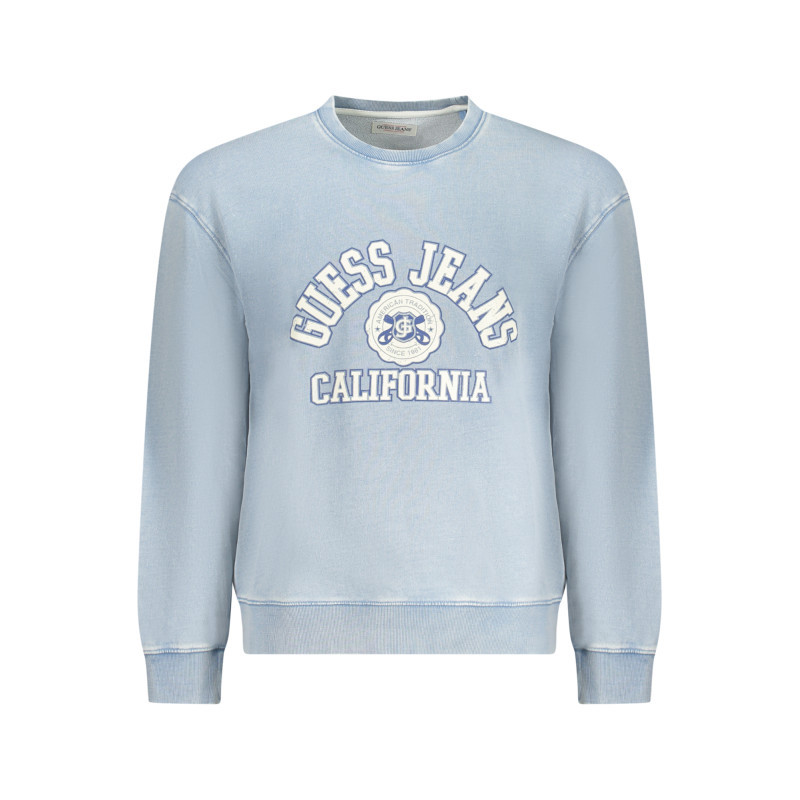 GUESS JEANS SWEATSHIRT WITHOUT ZIP MEN BLUE