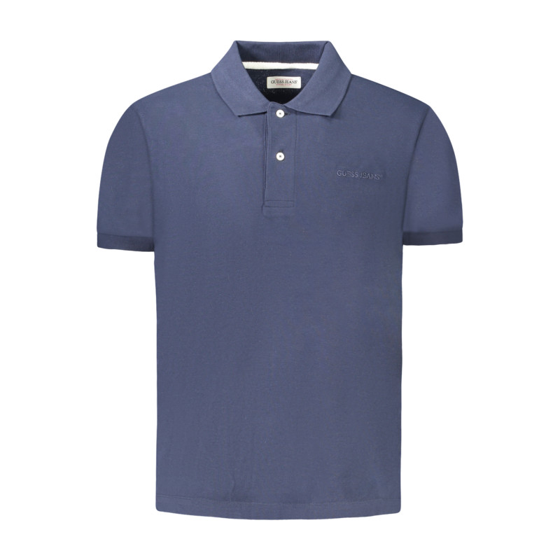 GUESS JEANS POLO KURZARM HERREN BLAU
