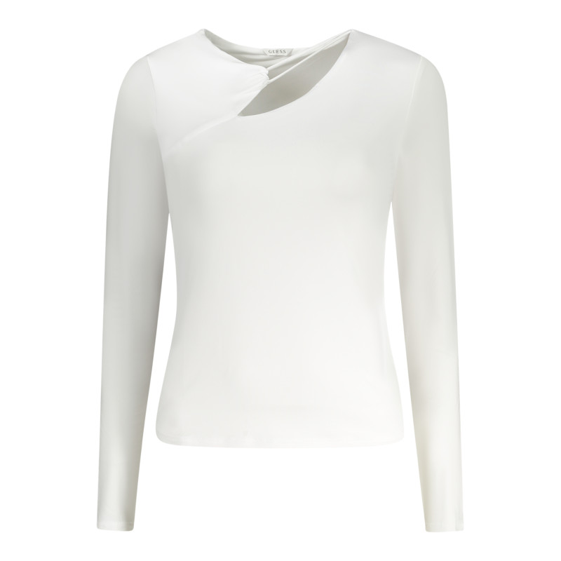 GUESS JEANS LANGARM T-SHIRT DAMEN WEISS