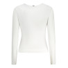 GUESS JEANS T-SHIRT MANICHE LUNGHE DONNA BIANCO