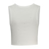 GUESS JEANS TANK TOP WOMEN WHITE