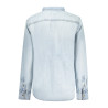 GUESS JEANS CAMICIA MANICHE LUNGHE DONNA AZZURRO