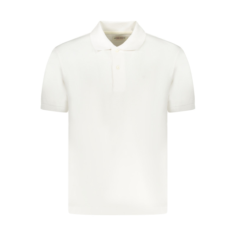 GUESS JEANS POLO KURZE ÄRMEL HERREN WEISS