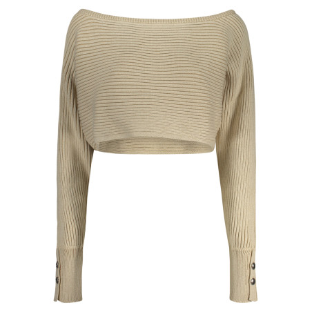 GUESS JEANS WOMEN&39S SWEATER BEIGE