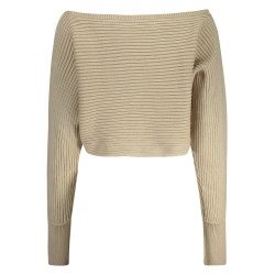 GUESS JEANS WOMEN&39S SWEATER BEIGE