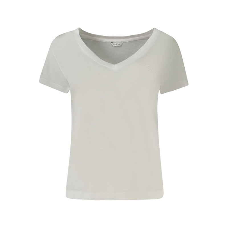 GUESS JEANS KURZARM-T-SHIRT DAMEN WEISS