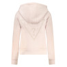 GUESS JEANS ROSA SWEATSHIRT MIT REISSVERSCHLUSS FÜR DAMEN