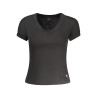 GUESS JEANS KURZARM-T-SHIRT DAMEN SCHWARZ