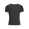 GUESS JEANS KURZARM-T-SHIRT DAMEN SCHWARZ