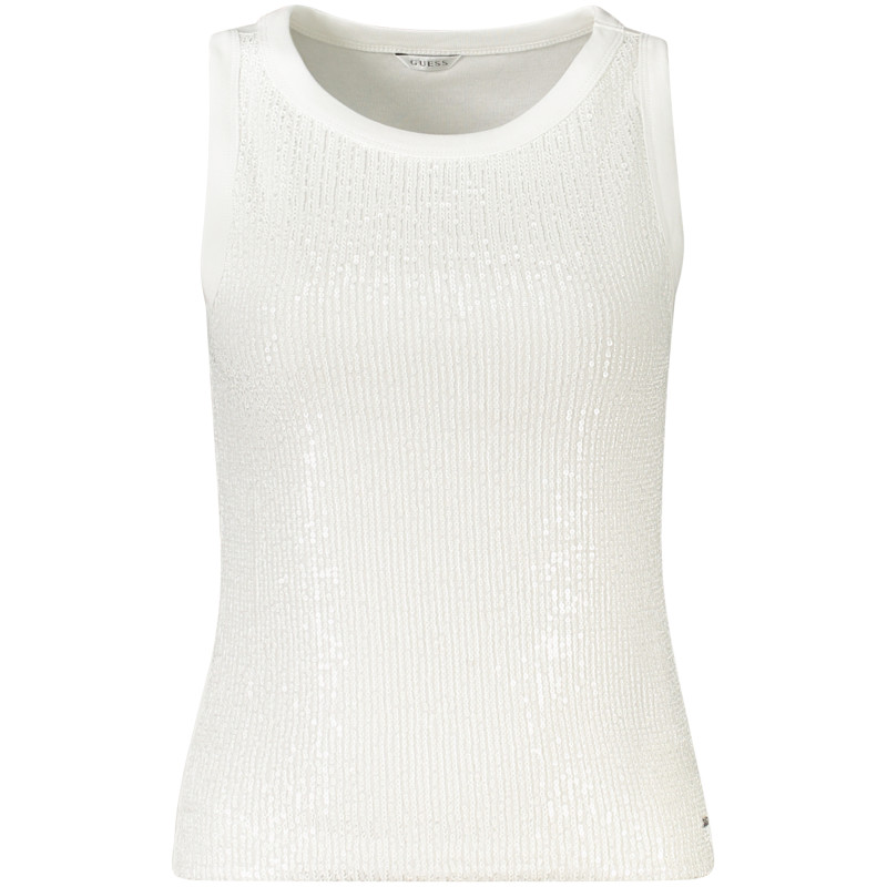 GUESS JEANS TANK TOP WOMEN WHITE