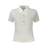 GUESS JEANS T-SHIRT MANICHE CORTE DONNA BIANCO