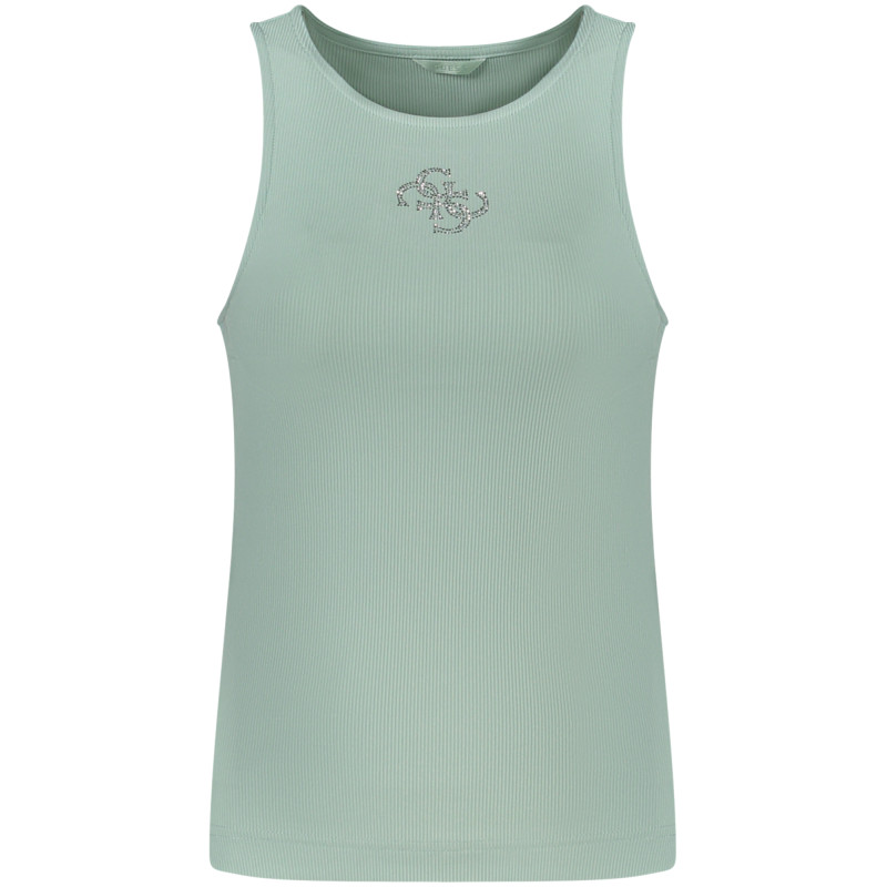 GUESS JEANS WOMEN&39S TANK TOP GREEN