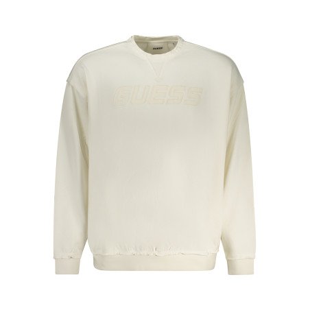 GUESS JEANS SWEATSHIRT WITHOUT ZIP MEN WHITE