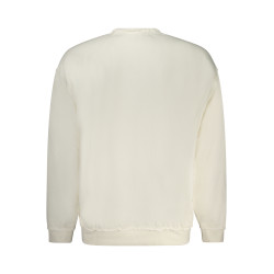 GUESS JEANS SWEATSHIRT WITHOUT ZIP MEN WHITE