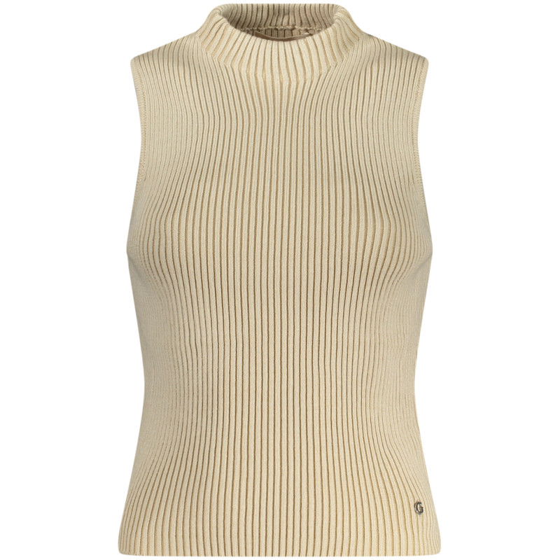GUESS JEANS WOMEN&39S TANK TOP BEIGE