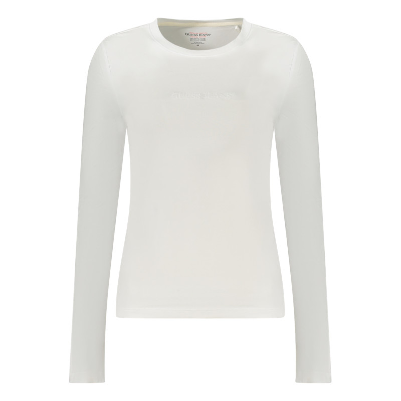 GUESS JEANS LANGARM T-SHIRT DAMEN WEISS