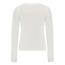 GUESS JEANS LANGARM T-SHIRT DAMEN WEISS