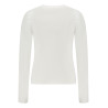 GUESS JEANS T-SHIRT MANICHE LUNGHE DONNA BIANCO