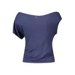 GUESS JEANS KURZARM-T-SHIRT DAMEN BLAU