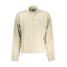 GUESS JEANS FELPA CON ZIP UOMO BEIGE
