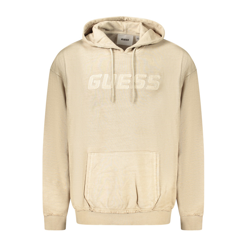 GUESS JEANS SWEATSHIRT WITHOUT ZIP MEN BEIGE